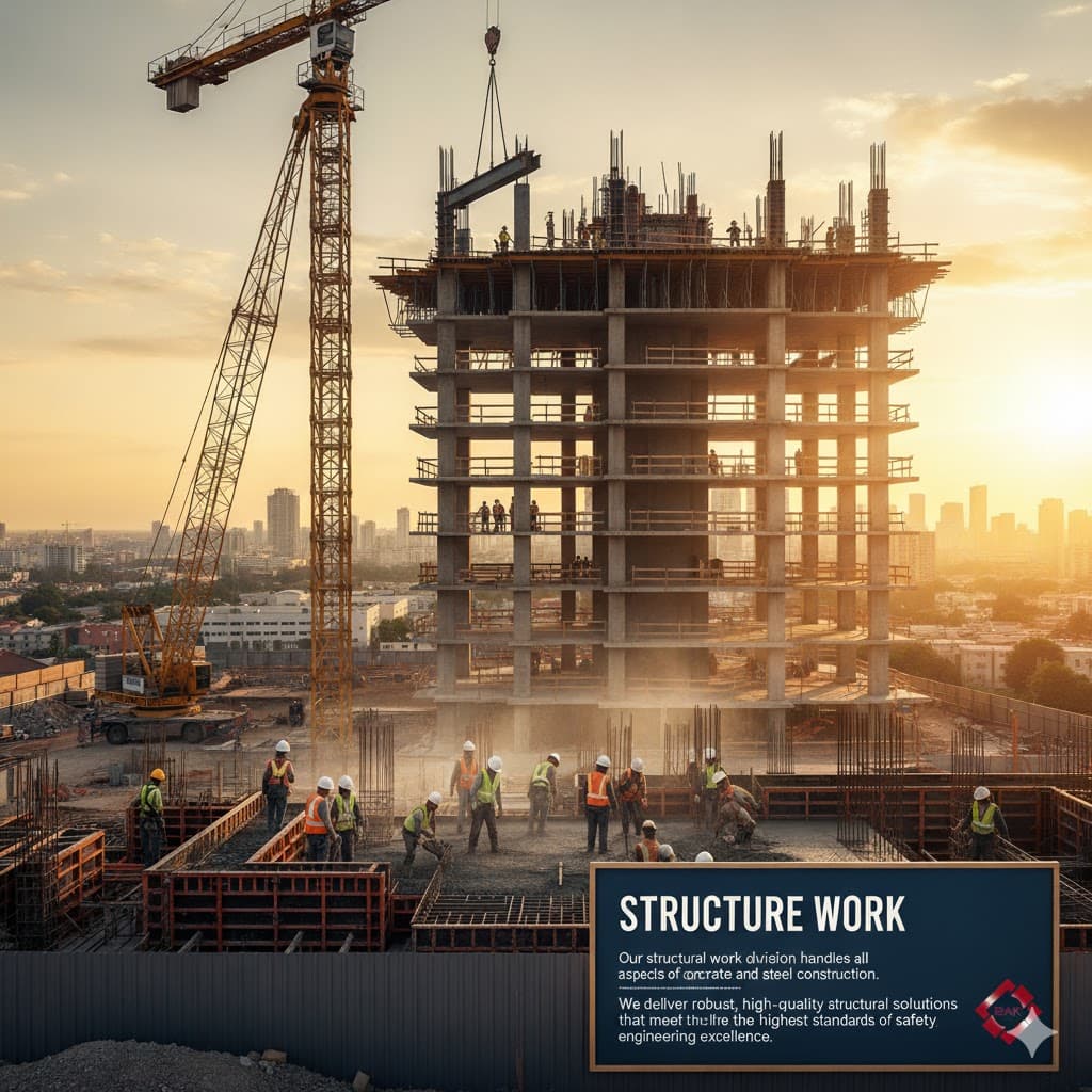 خدمات البناء الإنشائي الاحترافية